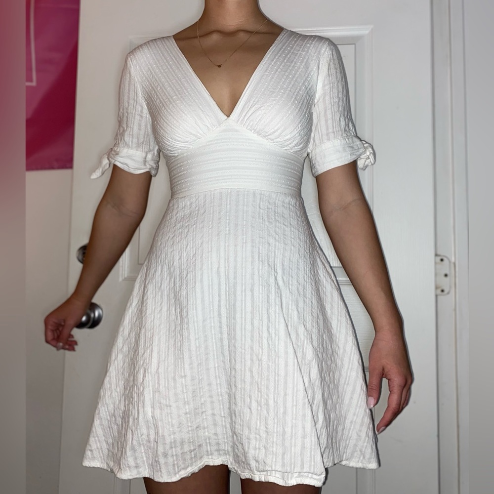 White Mini dress